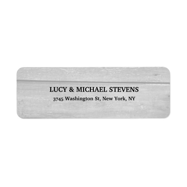 Contemporary Creative Grey Wood Stylish Family (Front)