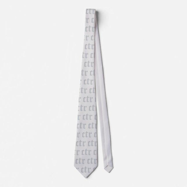 Contemporary  cTr Neck Tie (Front)