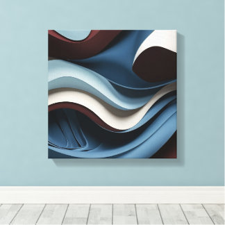 Contemporary Curves Canvas Print