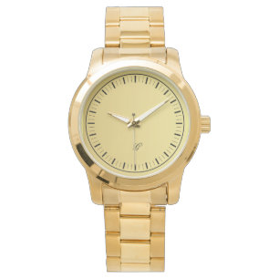 Contemporary  Elegant Gold Women's Watch