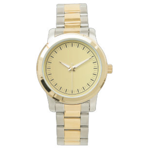 Contemporary Elegant Two Tone Watch