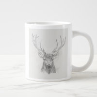 Contemporary Elk Sketch