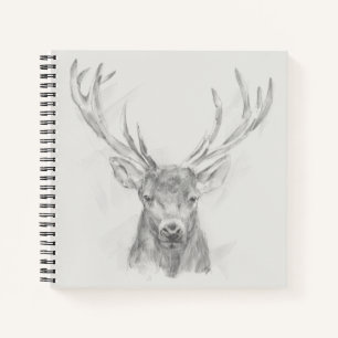 Contemporary Elk Sketch Notebook