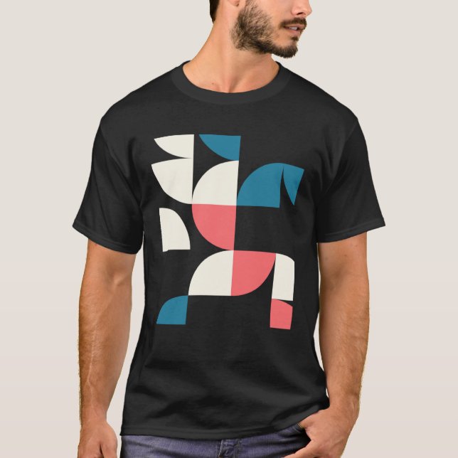 Contemporary English Pattern Colorful English artw T-Shirt (Front)