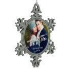 Contemporary First Christmas Mr. & Mrs. Photo