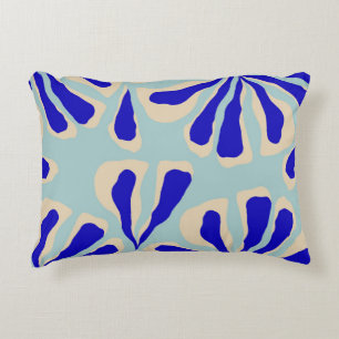Contemporary Floral: Trendy Seamless Fashion. Decorative Cushion