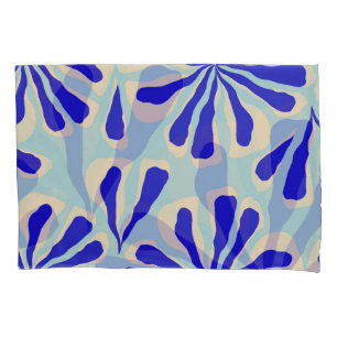 Contemporary Floral: Trendy Seamless Fashion. Pillowcase