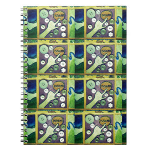 Contemporary Fun Mosaic Art Print – A Playful   Notebook