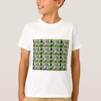Contemporary Fun Mosaic Art Print – A Playful