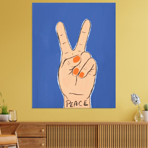 Contemporary Gallery Art  Canvas Print