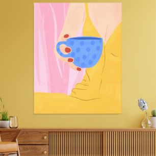 Contemporary Gallery Art  Canvas Print