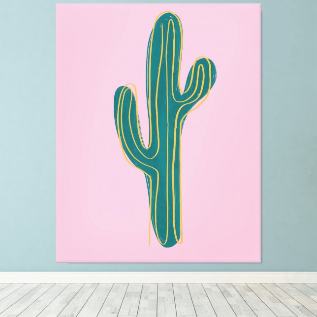 Contemporary Gallery Art  Canvas Print (Insitu(Wood Floor))