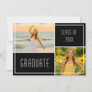 Contemporary Graduation Party Invitation