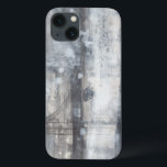 Contemporary Grey Painting iPhone 13 Case<br><div class="desc">This contemporary grey painting is the work of Jennifer Goldberger. A thick grey hangs on the piece like a heavy fog. Purchase a copy of this print today!</div>