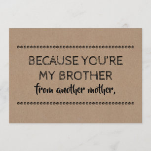 Contemporary GROOMSMAN / BEST MAN Funny Proposal Invitation