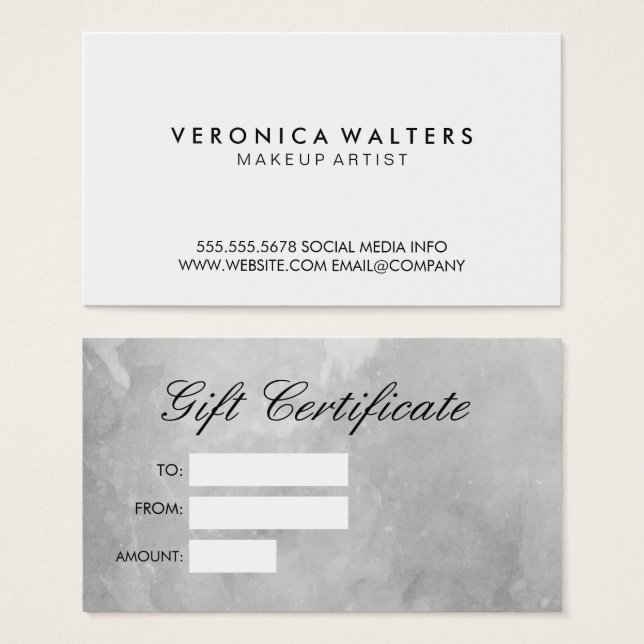 Contemporary Grunge (Front & Back)