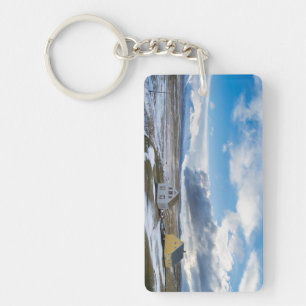 Contemporary Houses Key Ring