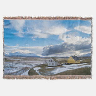 Contemporary Houses Throw Blanket