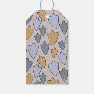 Contemporary Leaves Gift Tags