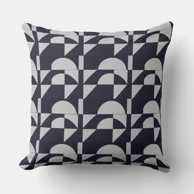 Contemporary Living: Seamless Geometric Pattern Co Cushion (Front)