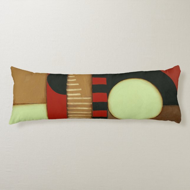 Contemporary Loft Style Panelled Painting Body Cushion (Front)