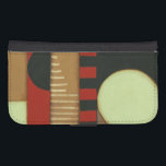 Contemporary Loft Style Panelled Painting Samsung S4 Wallet Case<br><div class="desc">A contemporary loft style painting with multicolored panels and circles. Another amazing creation by Jennifer Goldberger,  purchase this piece and take a look at some of her other paintings!</div>