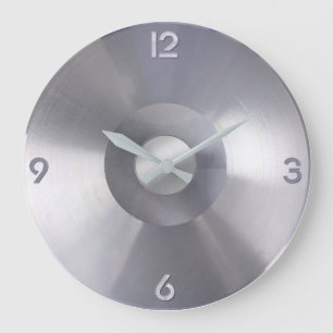 Contemporary Metal Design Wall Clock