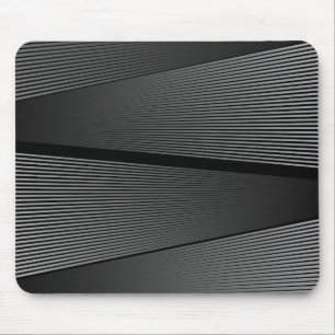 contemporary metal grey abstract mouse mat