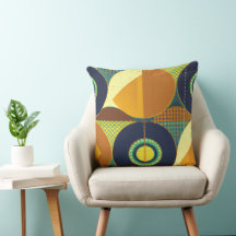 Contemporary Mid-century Style Geometric Pattern