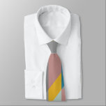 Contemporary Modernist Geometry Art Earthy Colours Tie<br><div class="desc">This cool graphic design modernism artwork features a variety of abstract geometric shapes in a stylish palette of earthy colours including teal,  mauve,  and mustard.</div>
