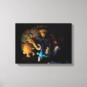 Contemporary Nativity 22.26 x 16.00 Canvas Print