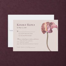 Contemporary Orchid Floral Wedding