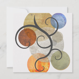 Contemporary Patterned Circles