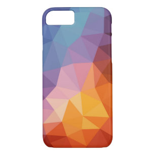 contemporary rainbow triangle pattern iPhone 8/7 case