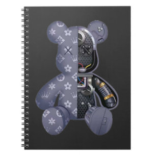Contemporary Robot Bear Notebook