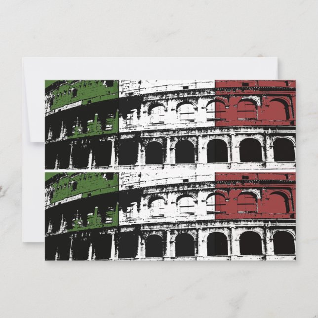 Contemporary Roman Coliseum 2x6 Custom Cards (Front)
