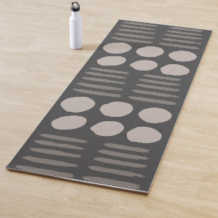 Contemporary Smoke Grey/Cream Yoga Mat