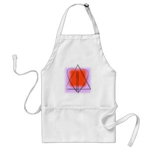 Contemporary Star of David/Heart Host/Hostess Standard Apron