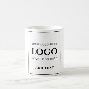 Contemporary, streamlined, Elegant & Editable  Coffee Mug