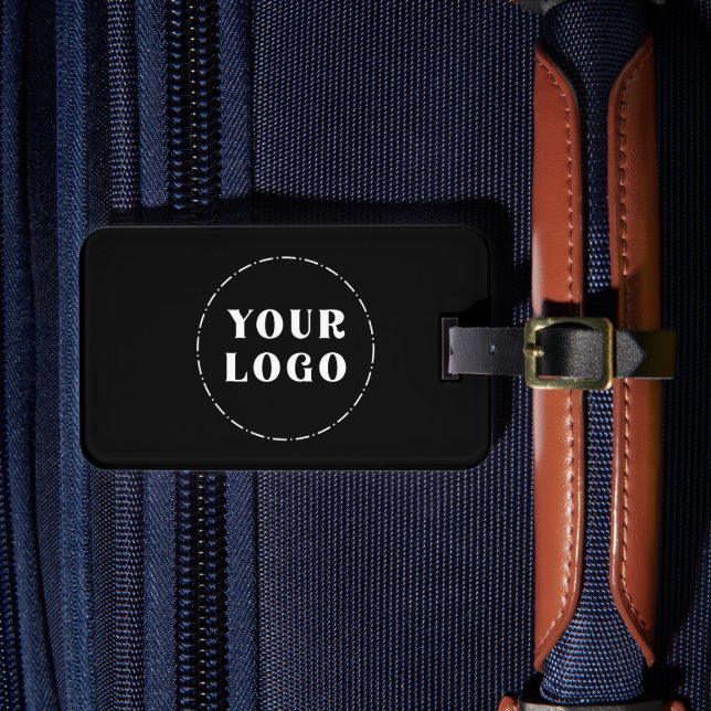 Contemporary, Streamlined, Elegant, & personalised Luggage Tag (Front Insitu 4)