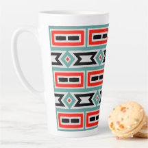 Contemporary Style Latte Mug | One Owl Artist