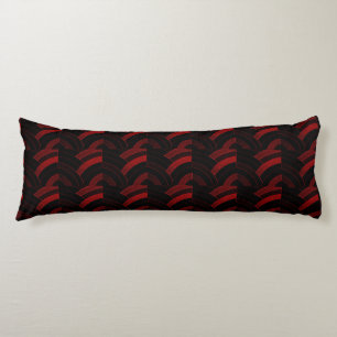 contemporary stylish elegant chevrons body cushion