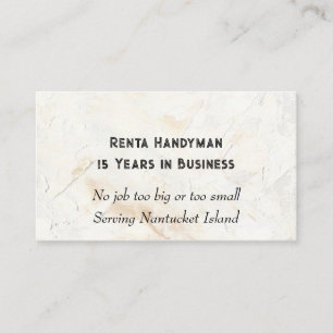 Contemporary Textured Background Business Card