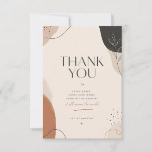 Contemporary Thank You Card