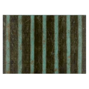 Contemporary Turquoise Air Grate Cutting Board