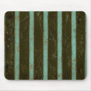 Contemporary Turquoise Air Grate Mouse Mat