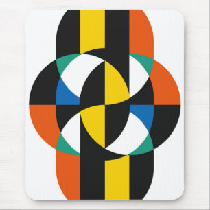 Contemporary wall art mouse mat