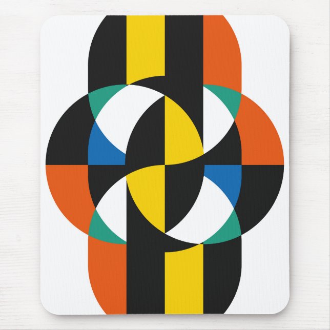 Contemporary wall art mouse mat (Front)