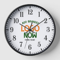 CONTEMPORARY WHITE BRAND ROUND BLACK WOODEN FRAME