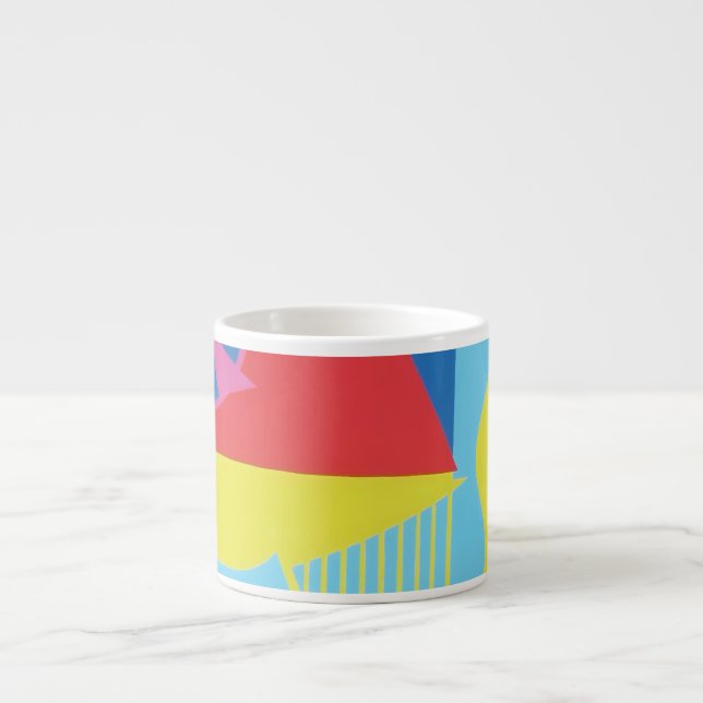 Contemporary Windmill Espresso Mug (Front)